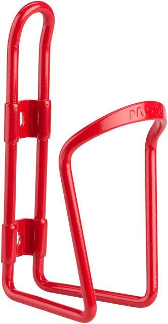 4-21 MSW AC-100 Alloy Water Bottle Cage 6mm rod Red