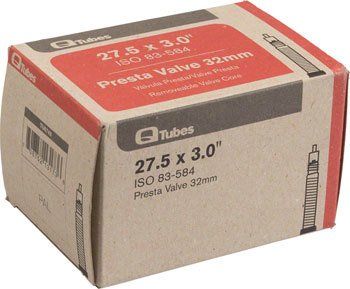 1-24  Q-Tubes 27.5+ 584mm x 2.8-3.2&quot; Tube: 32mm Presta Valve