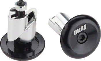 10-20  ODI Aluminum Bar Ends Pair Black