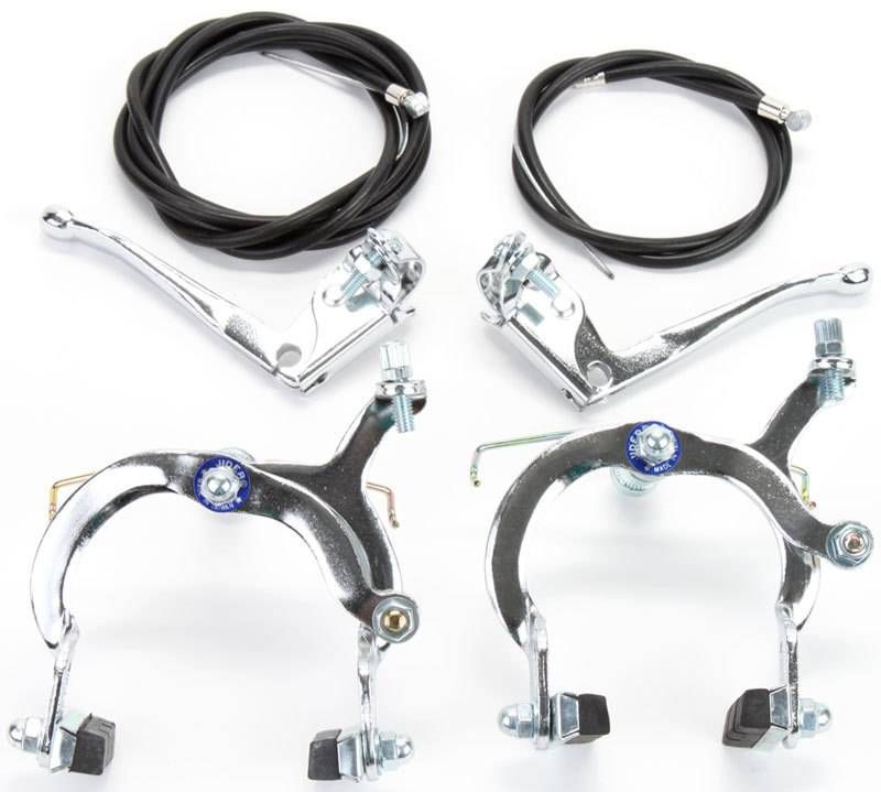 7-21 BRAKESET SUNLT STL SIDEPULL F+R w/LVRS