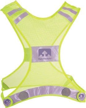 2-17 Nathan Reflective Streak Vest: SM/MD, Neon Yellow