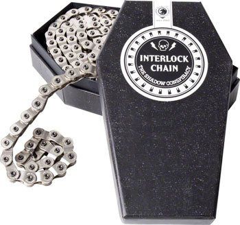5-20 The Shadow Conspiracy Interlock V2 Half Link Chain Silver