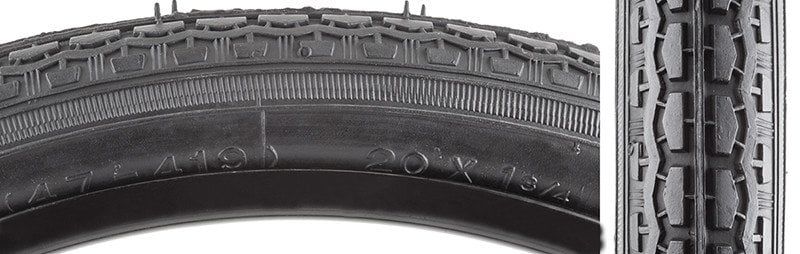 5-20  TIRES SUNLT 20x1-3/4 S7 BK/BK STREET