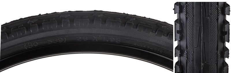 4-21 TIRES SUNLT 26x1.95 BK/BK KROSSPLUS K847GOLIATH