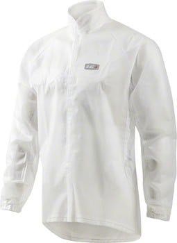 8-21  Louis Garneau Clean Imper Jacket: White XL