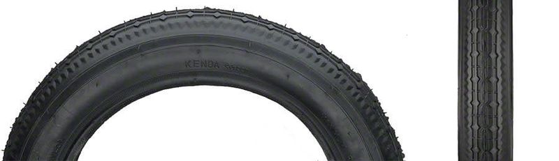 5-23 Kenda K124 Street BMX Tire 12.5x2.25 Black Steel