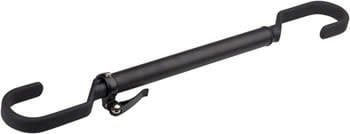 8-22  Delta Adjustable Crossbar Top Tube Frame Adapter: Black