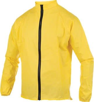 3-19 O2 Rainwear Cycling Rain Jacket: Yellow XL