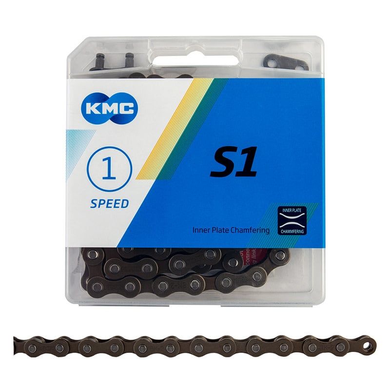 7-24  CHAIN KMC 1/2x1/8 S1 1s BRN 112L