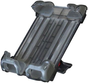 7-25  KHS  Delta Hefty Holder Plus Smartphone Bike Mount - Clear Gray