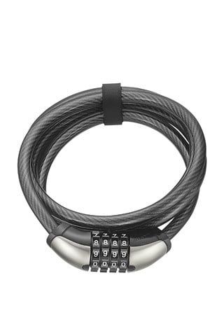 1-21  GNT SureLock Flex Combo 15 Cable Lock Matte Black