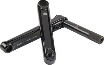 1-23   Eclat Spire 2-piece Crankset 22mm 170mm RHD/LHD No Bottom Bracket Black