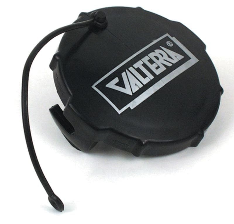 Waste Valve Cap, 3", Black