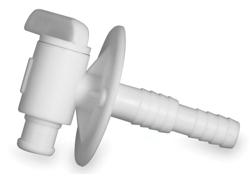 Drain Valve - white