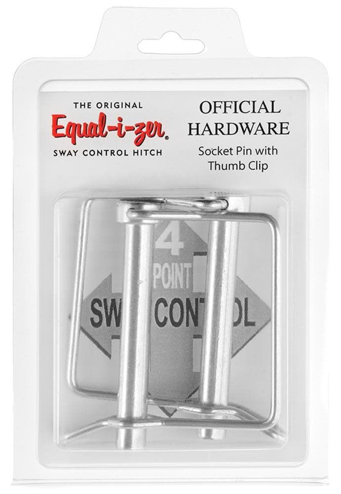 Socket Pins w/Thumb Clips Clam 