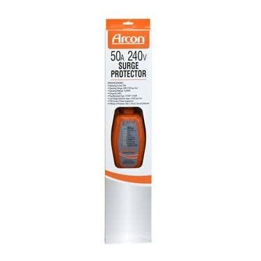 Surge Protector;  50 Amp; 240 Volt; With Plug Head Handle Grip