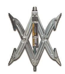 Wheel Chock; Tandem Axle Style; With Wrench/ Handle; Pack Of 2