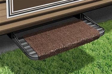Entry Step Rug; Wraparound ; Wrap Around Hook And Spring; 18 Inch Width; Espresso;