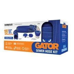Gator Sewer Hose;  15 Foot Wire Reinforced Extended Length