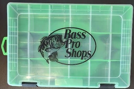 Small Green Fishing Tackle Box