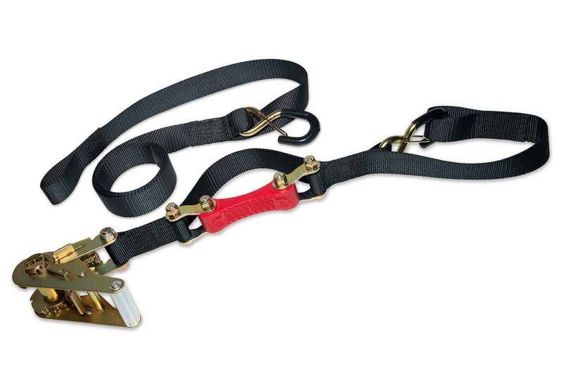 9&#39; x 2&quot; Black, ShockStrap with Military Grade Ratchet