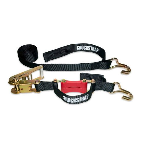 18&#39; Black, ShockStrap with Ratchet (Retail Dual Pack)