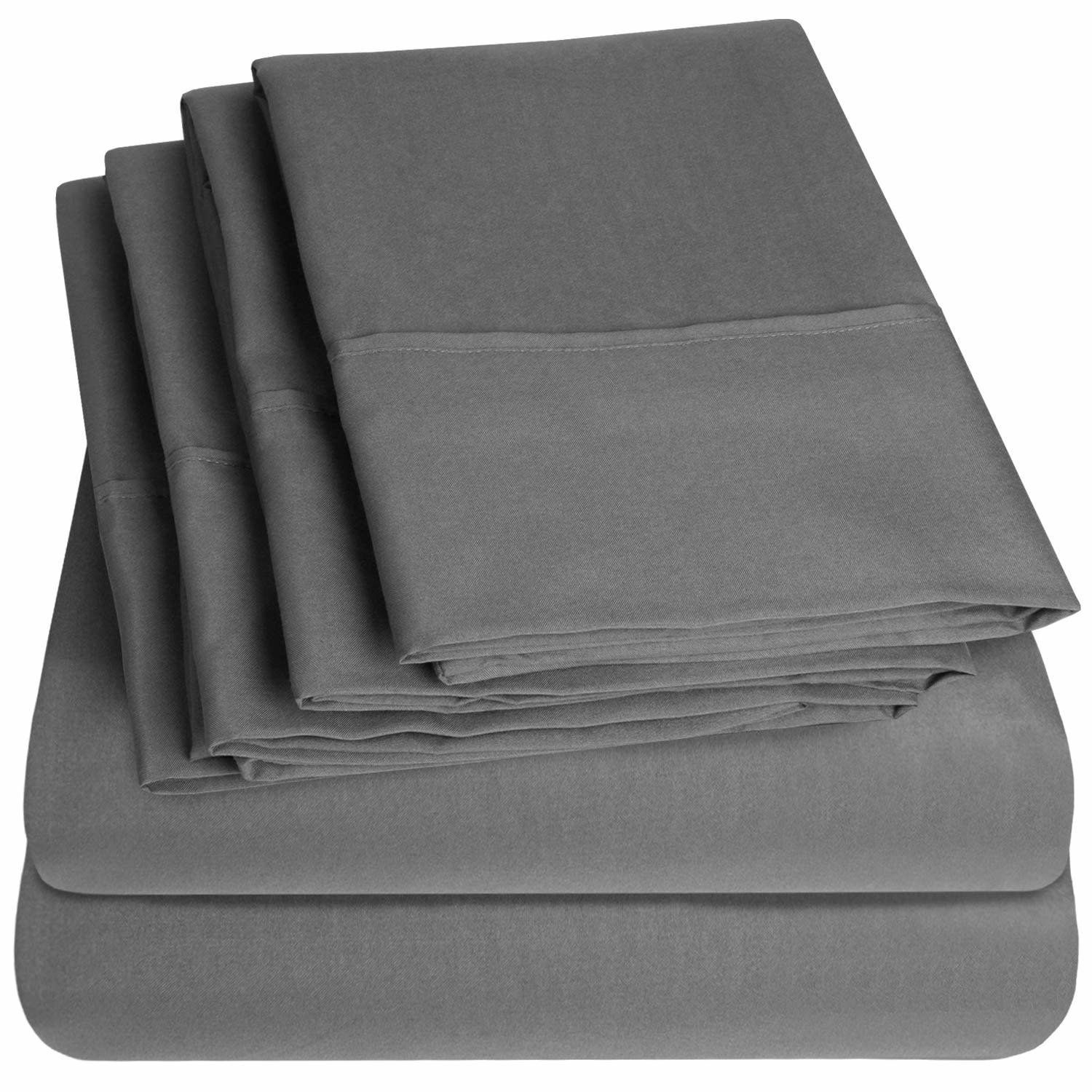 Sweet Home 1500 thread Count King Sheet Set, 6 Piece