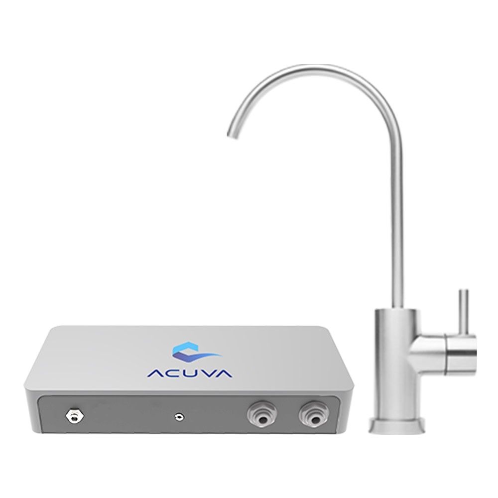 Acuva ArrowMAX 2.0 UV-LED water disinfection system with faucet