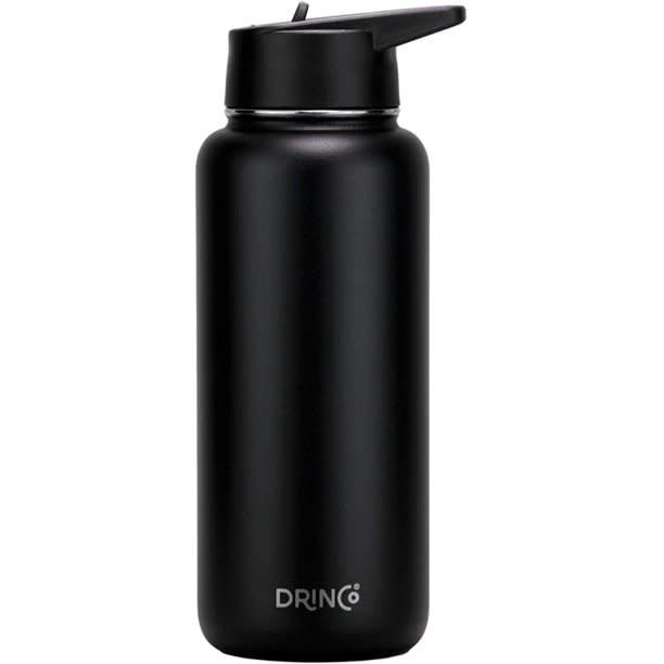 DRINCO Stainless Steel Insulated Water Bottle | Black / 32oz -