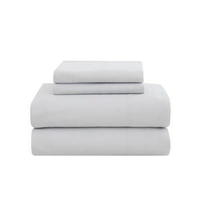 White 6 pcs Queen Sheet Set