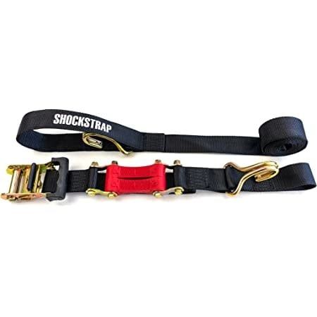 9&#39; Black, ShockStrap with Ratchet (Retail Dual Pack)