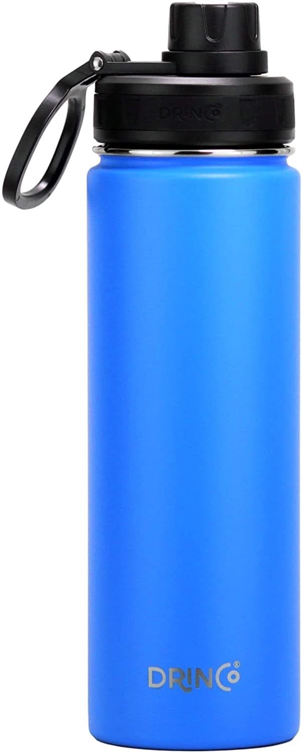 DRINCO Stainless Steel Insulated Water Bottle Royal Blue / 32oz -