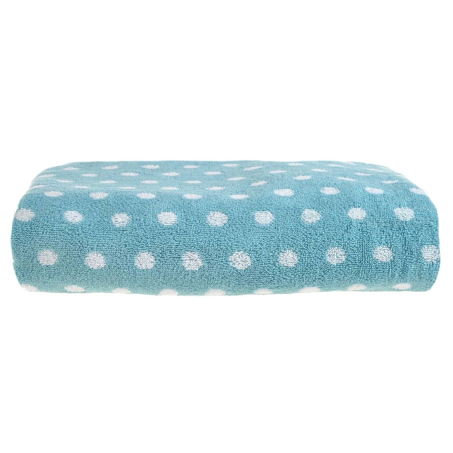 Bath towel-Duckegg Spots