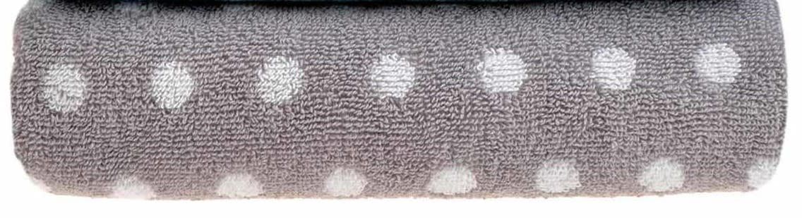 Bath towel-Grey Spots