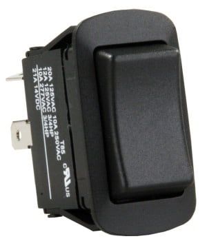 Mom-On/Off/Mom-On Reversing Switch