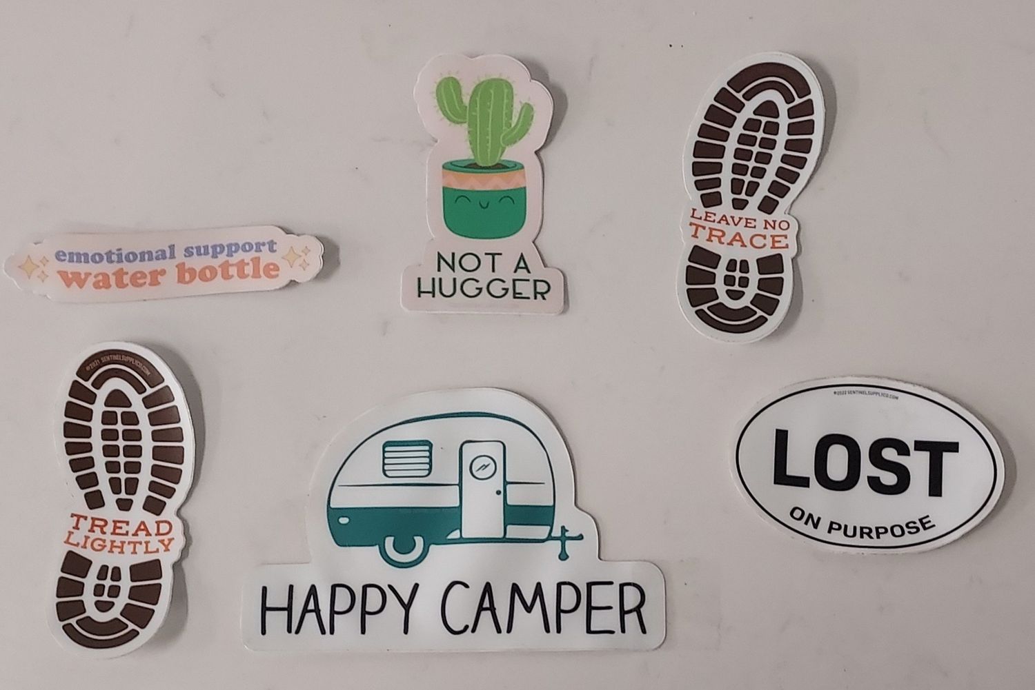Water bottle sticker