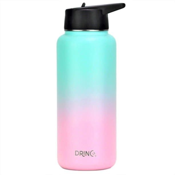 DRINCO Stainless Steel Insulated Water Bottle | Macaron / 32oz -