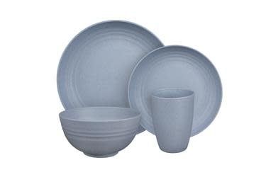 8- Piece Microwave Safe Dish Set-Boho Blue