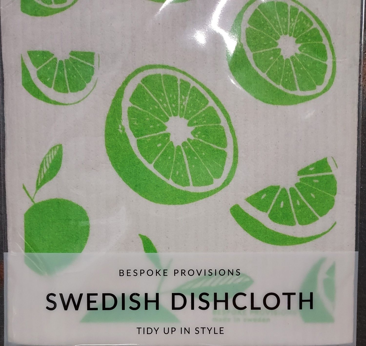 Limes; Swedish Dishcloth