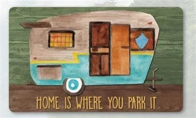 Indoor/Outdoor Mat - Home Is Where You Park It