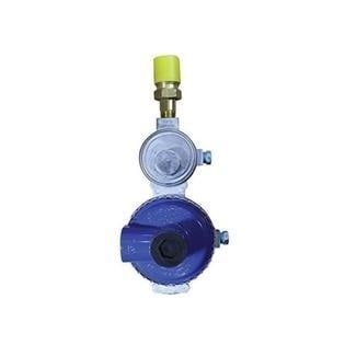 Propane Regulator; POL Inlet x 3/8 Inch FNPT Outlet With 90 Degree Vent; Two Stage; 225000 BTU