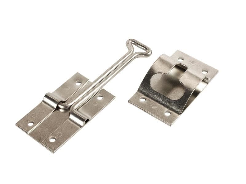 Entry Door Holder - Zinc &quot;T&quot;  4&quot;