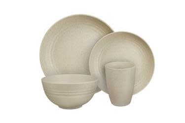 8 -Piece Microwave Safe Dish Set-Driftwood