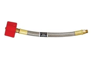 15&quot; Propane Hose; For Connecting Propane Cylinders To The Propane Regulator; Female QCC