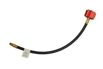 15&quot; Propane Hose; High Flow; 1/4 Inch Inside Diameter High Flow Capacity Pigtail Hose