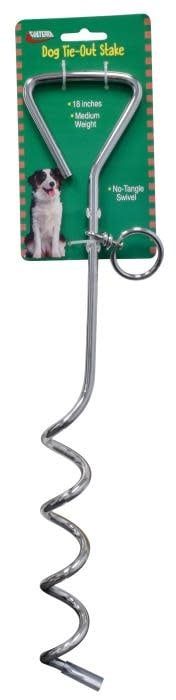 Dog Tie-Out Stake 18”