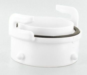 Universal adapter waste valve firring