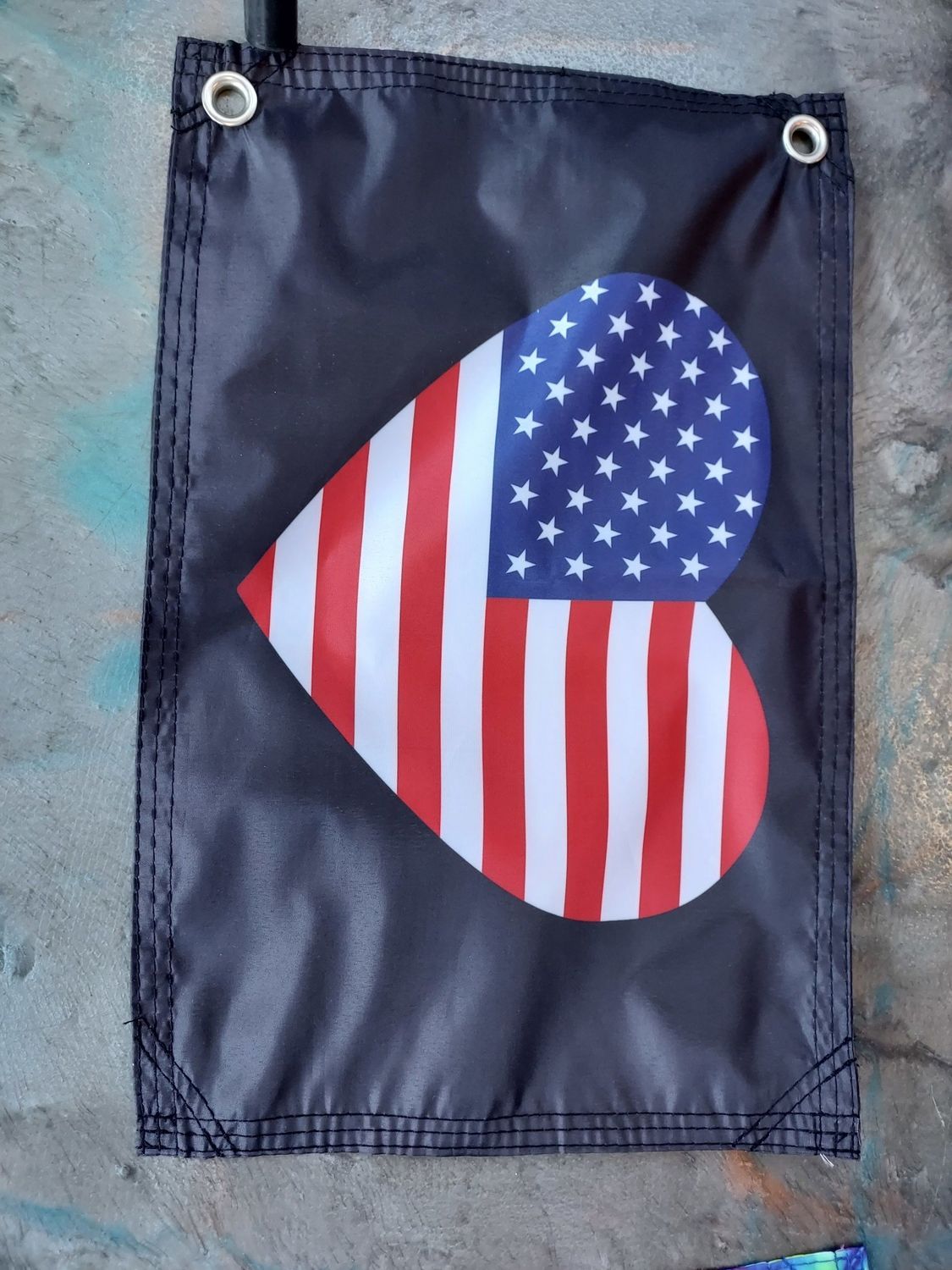 ATV flag-Heart