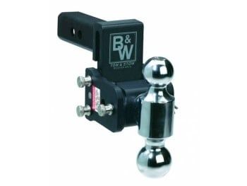 Tow &amp; Stow ® Hitch- 2&quot; x 2 5/16&quot;; 3&quot;D, 3½&quot;R-Black