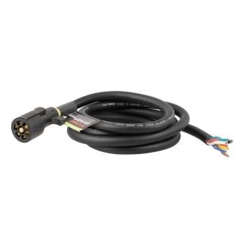 Replacement 7-Way RV Blade with 10&#39; Wires (Trailer Side)